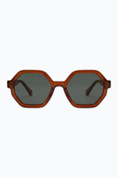 The Hex Sunnies | Brown