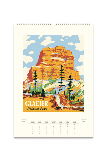2026 Wall Calendar | National Parks