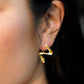 River Wild Hoops | 18K Gold Plated