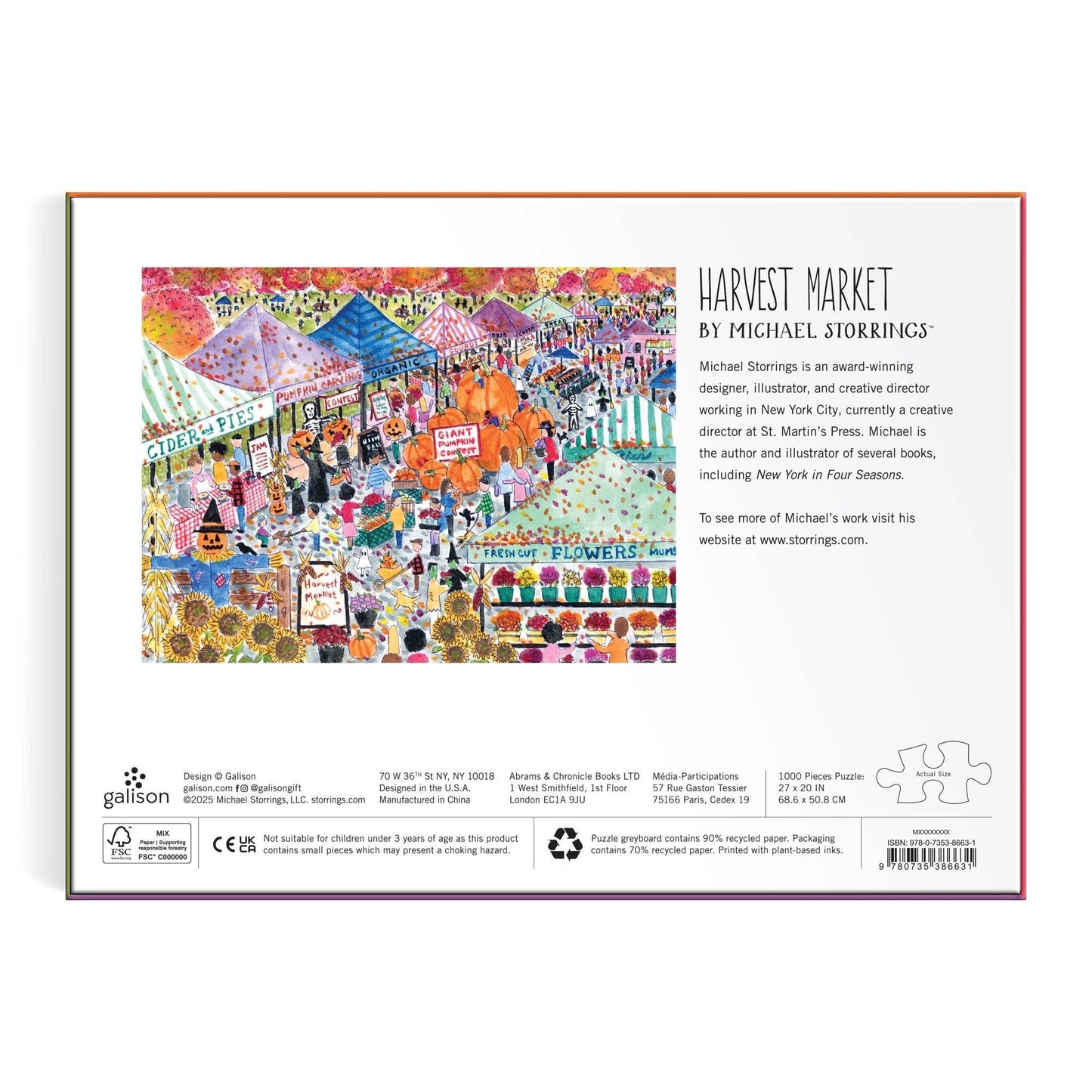 Harvest Market | 1000 Piece Puzzle
