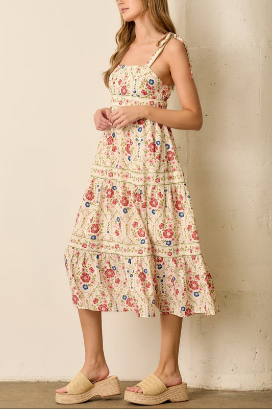 Summer Abroad Midi Dress