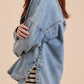 Rosewood Oversized Shacket | Light Denim