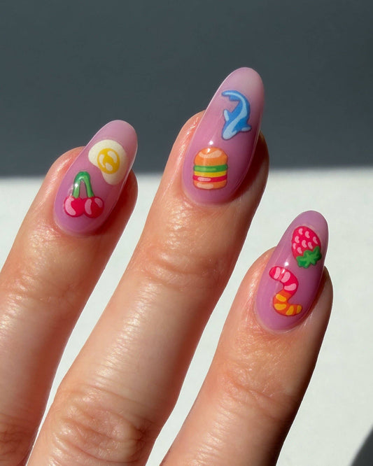 Nail Art Stickers | Gummy