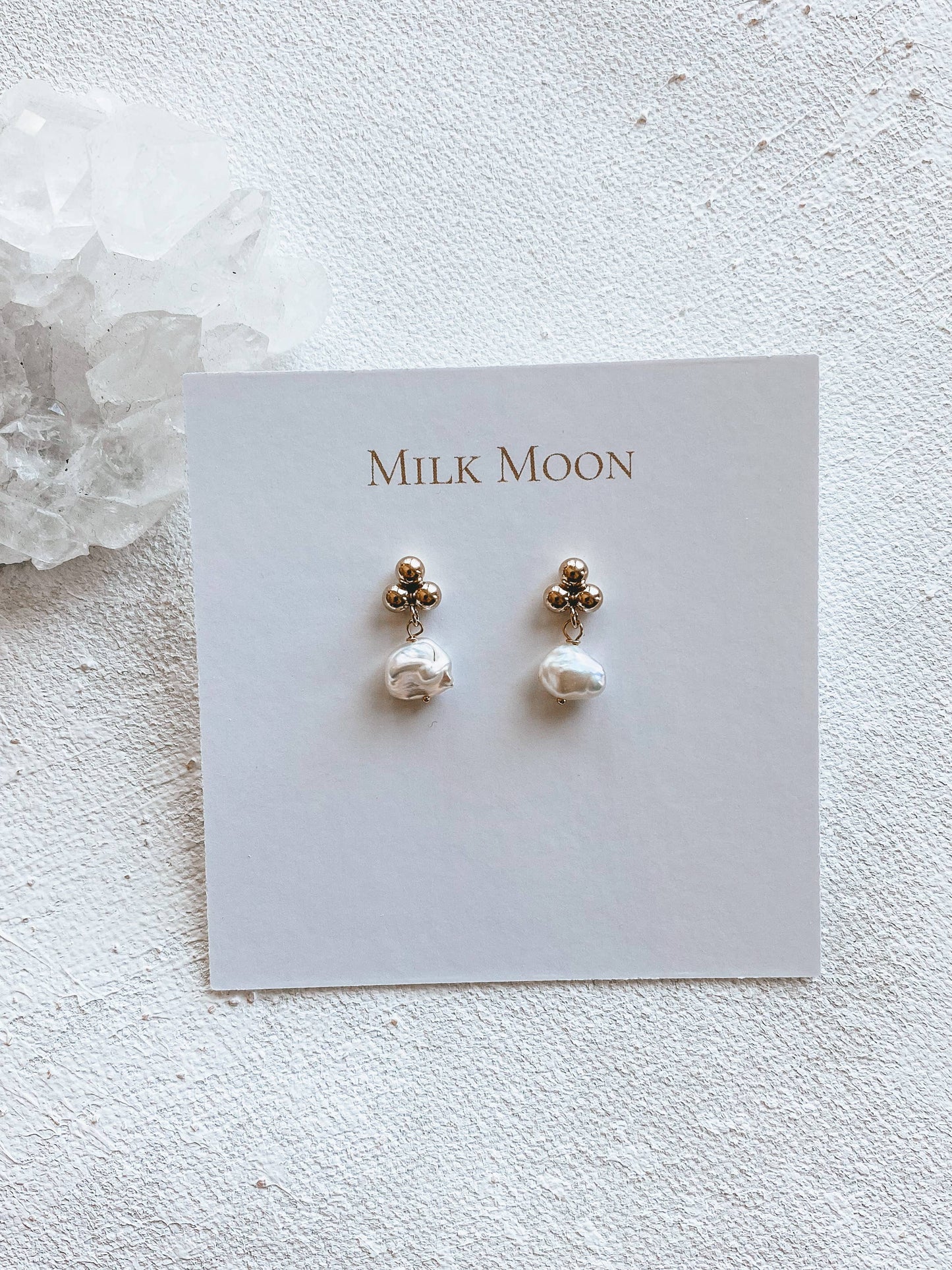 Pearl Dot Studs