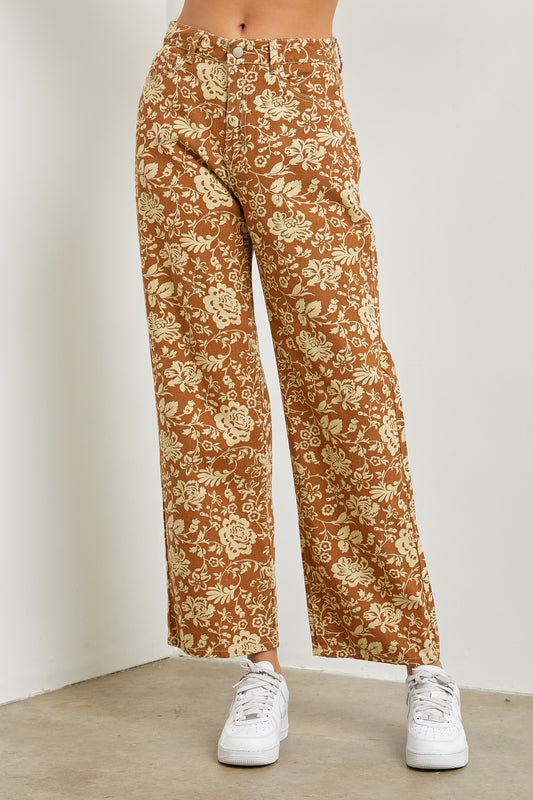 Golden Hour Floral Pants