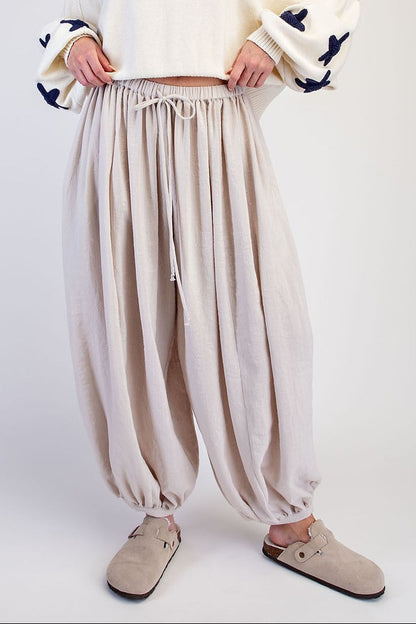 Solstice Balloon Pants | Natural