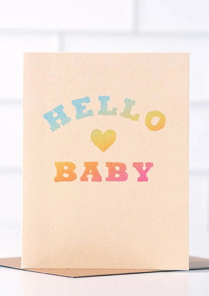 Hello Baby Card
