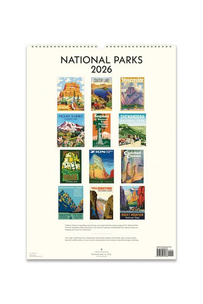 2026 Wall Calendar | National Parks