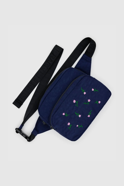 Fanny Pack | Embroidered Wildflower