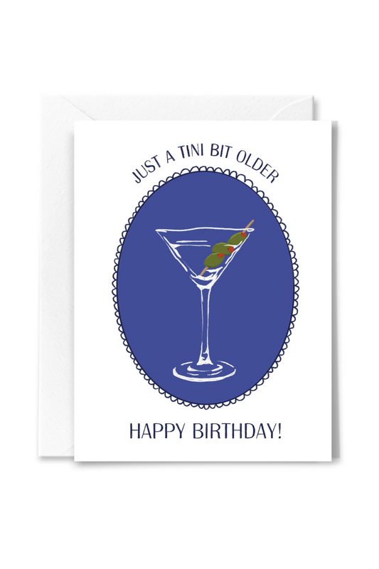 Tini Bit Older Birthday Card