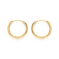 Simple 15mm Huggie Hoop