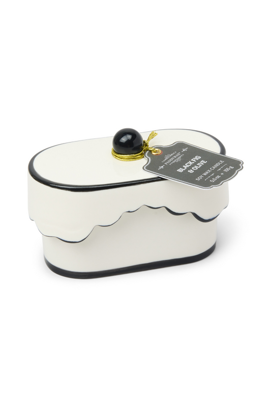 Cherie Ceramic Candle | Black Fig & Olive