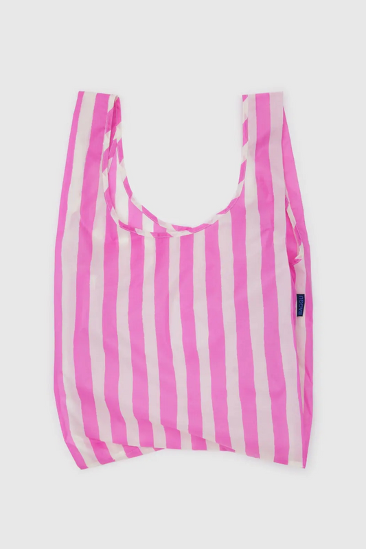 Standard BAGGU | Pink Painted Stripe