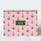2026 Desktop Planner | Block Print Floral
