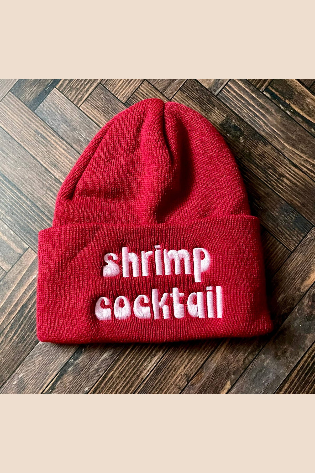 Knit Beanie | Shrimp Cocktail