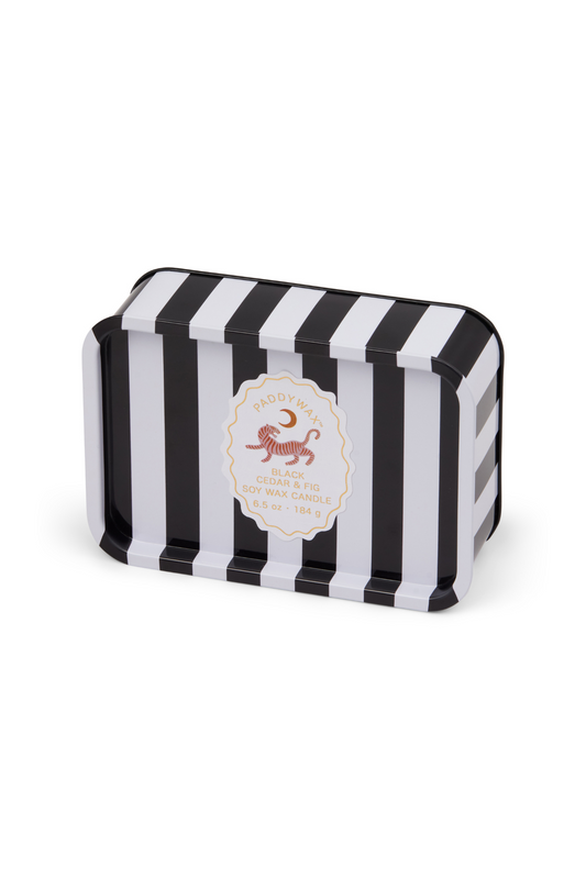 A Dopo Tin Candle | Black Cedar + Fig