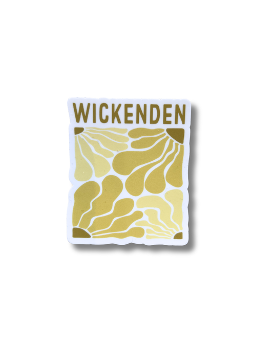 Wickenden Sticker | Yellow