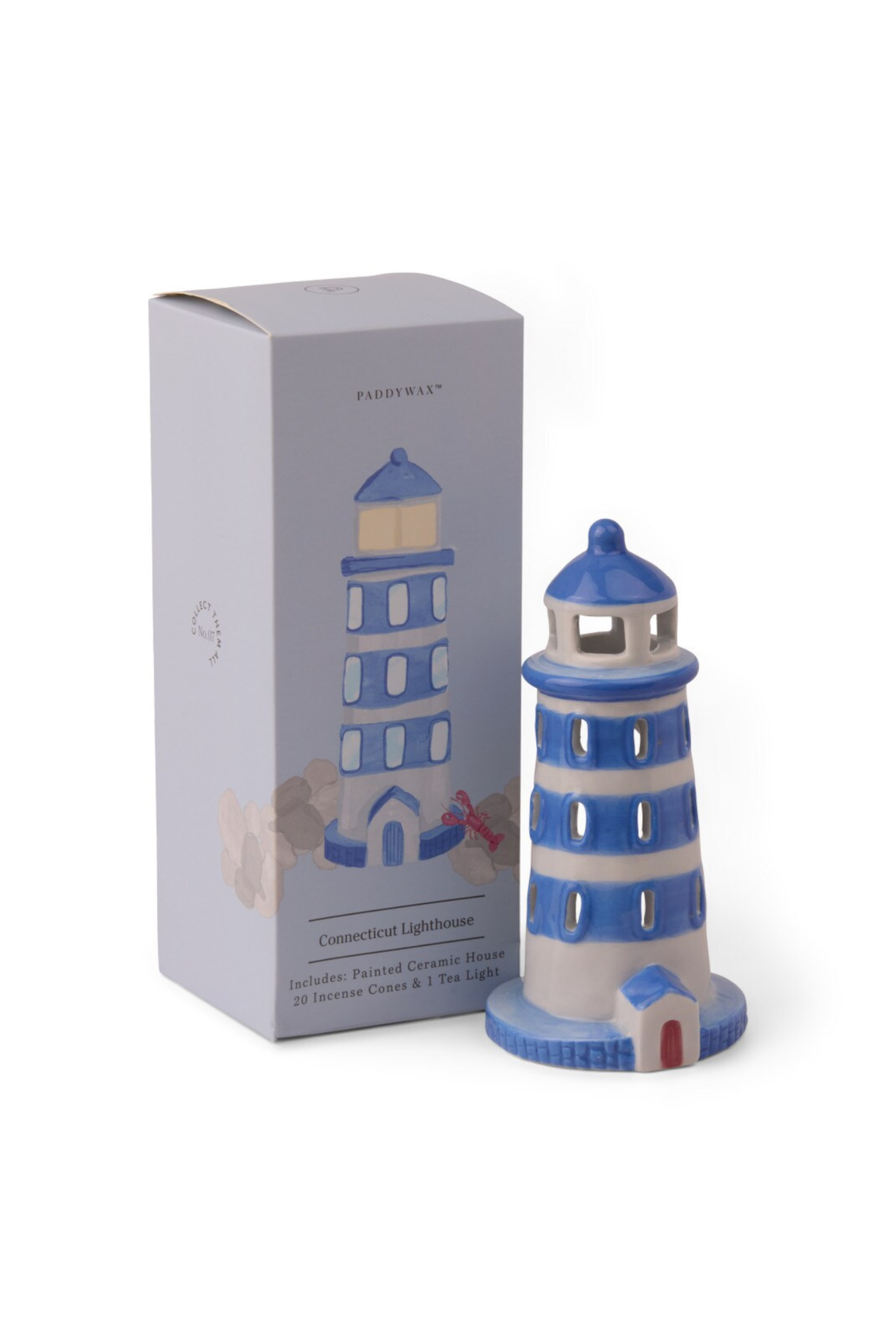 Lighthouse Incense Cone Holder