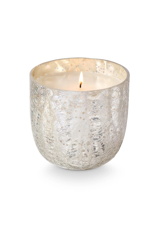 Balsam & Cedar Crackle Glass Candle | 21.5oz