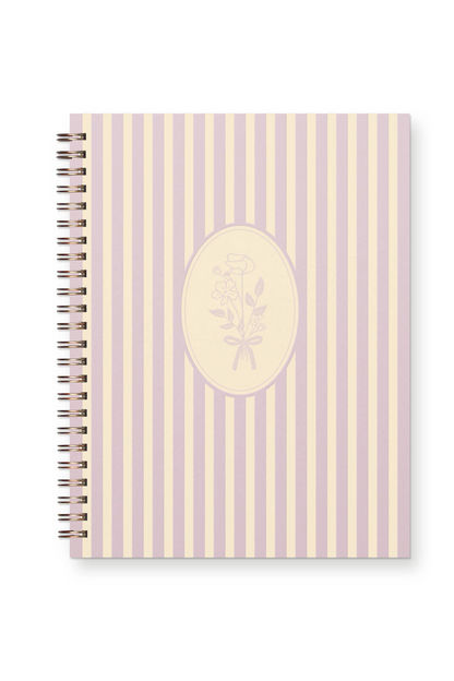 Lined Notebook | Lilac Tied Bouquet Journal