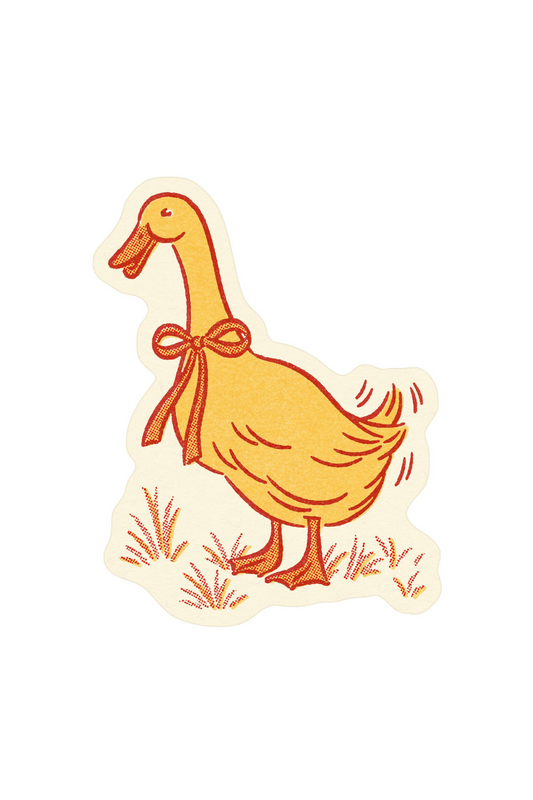 Quacky the Duck Sticker