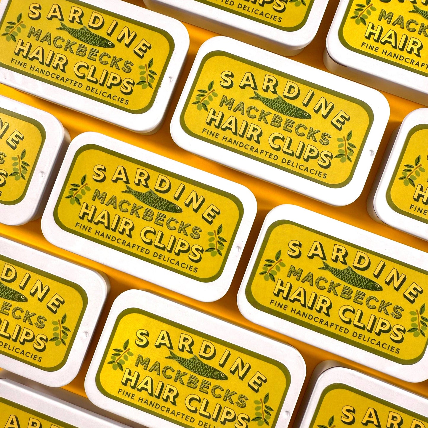 Sardine Barrettes | Set of 2