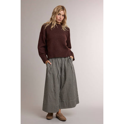 On The Move Gingham Pants