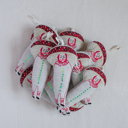 Baby Mushroom Ornament