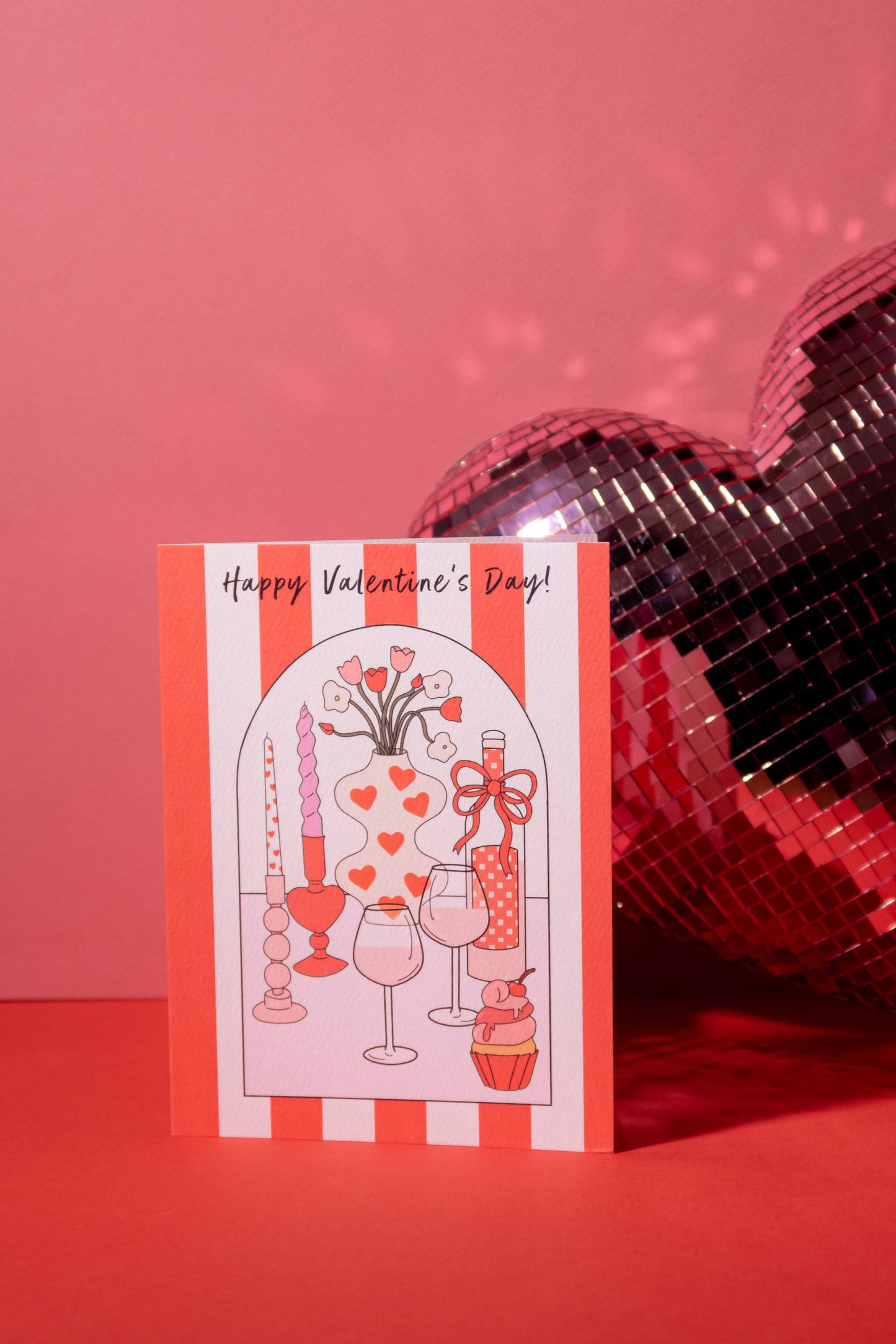 Valentine's Dinner Date Card