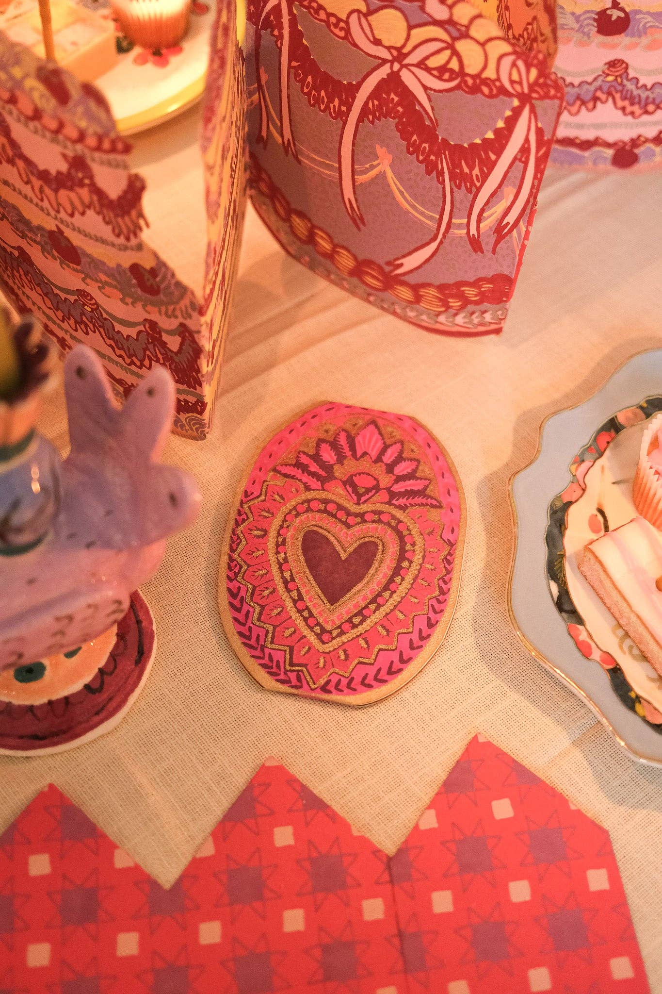 Heart of Feathers Greeting Card