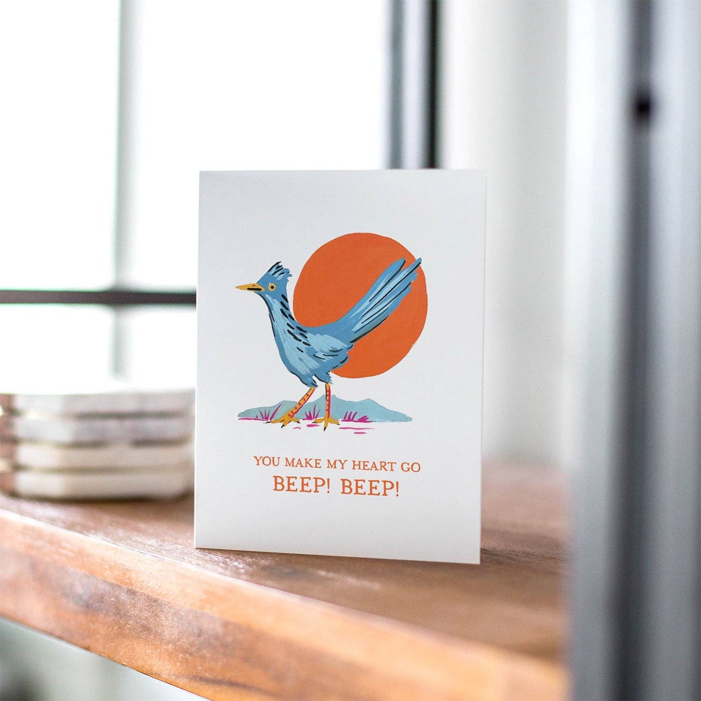 Roadrunner Love Card