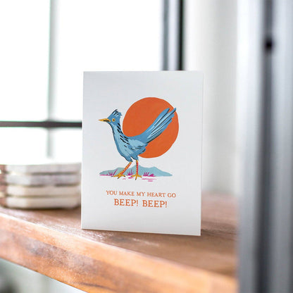 Roadrunner Love Card