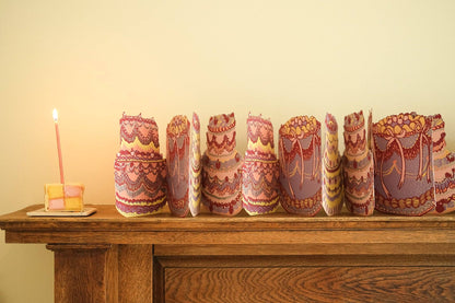 Birthday Cake Concertina Garland
