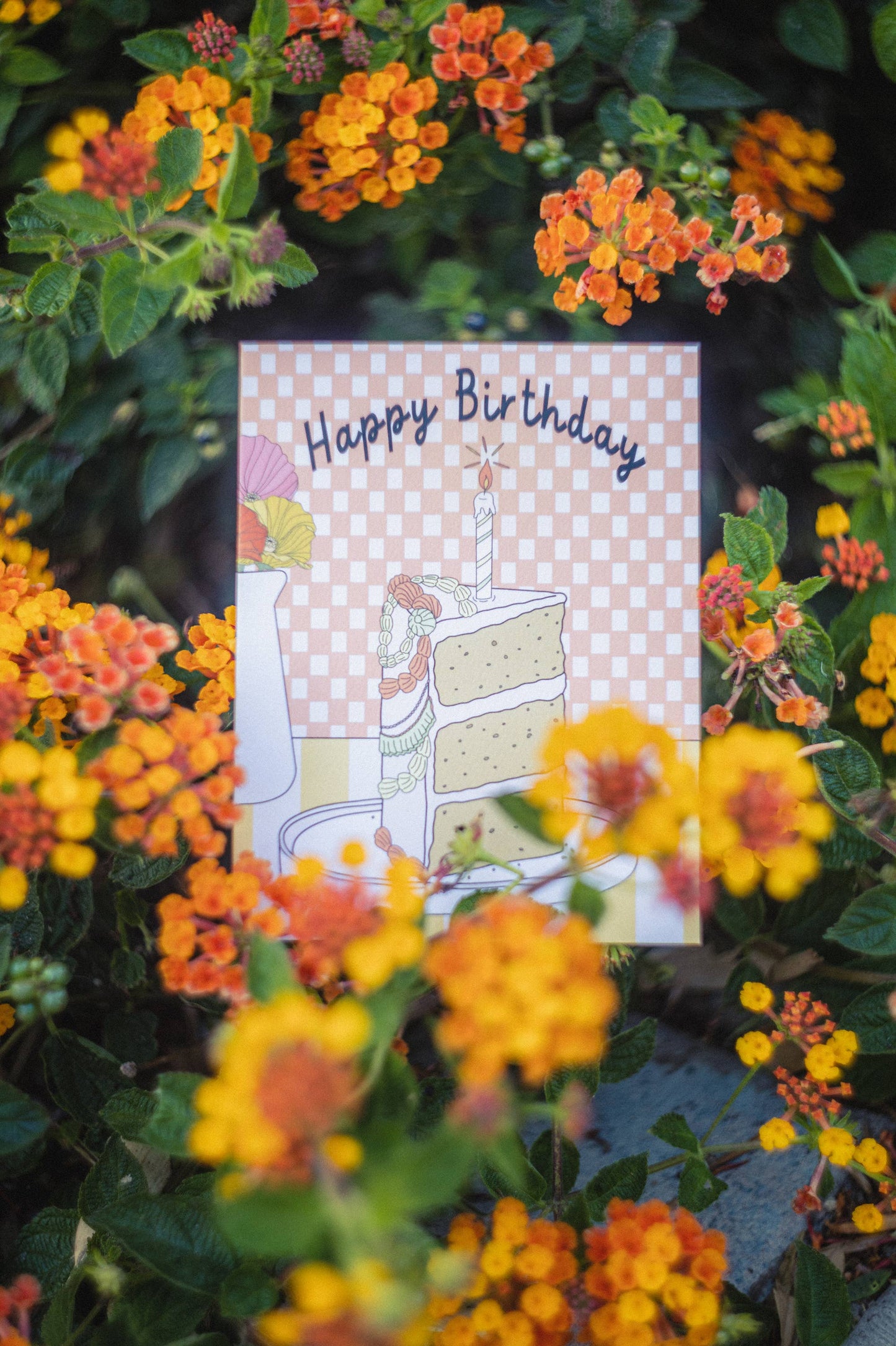 Slice Of Cake Card