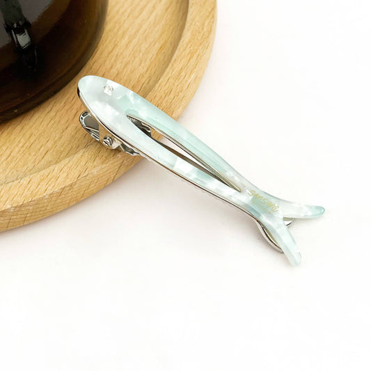 Fish Hair Clip | Aquamarine