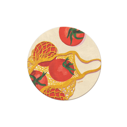 Market Tomatoes Coaster