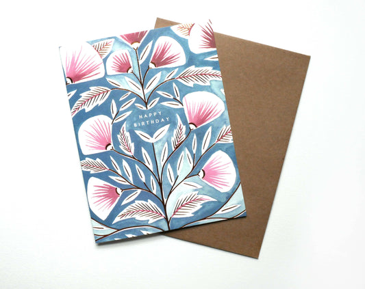 Happy Birthday Foil Stamped Card