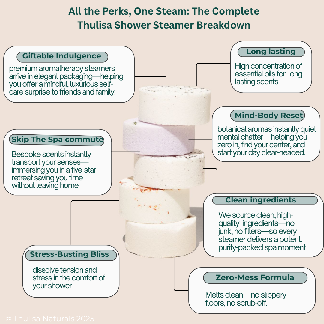 Orange + Cranberry Shower Steamers | 2 Pack