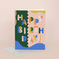 Birthday Colorblock Card