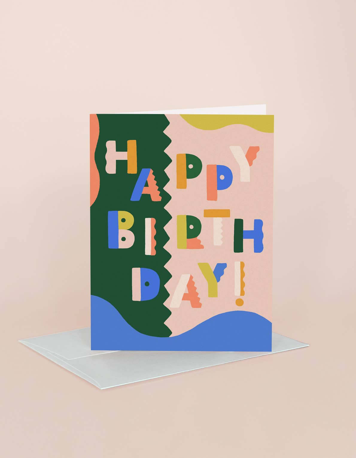 Birthday Colorblock Card