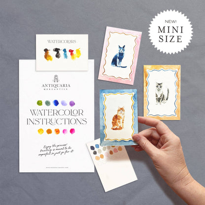 Mini Watercolor Kit | Cats