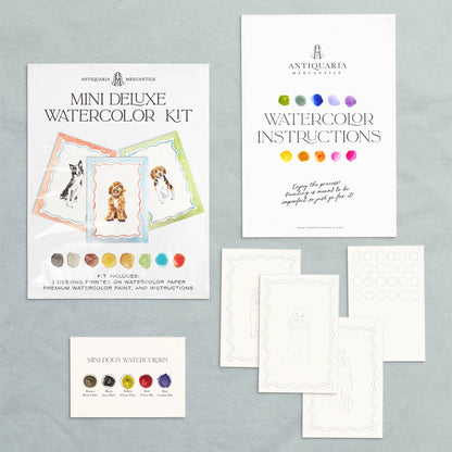 Mini Watercolor Kit | Dogs