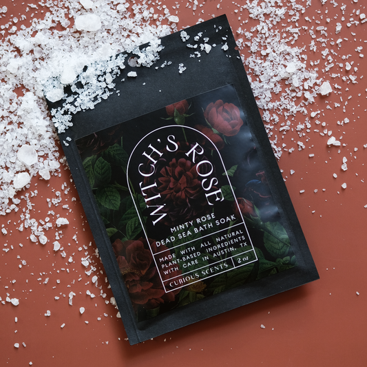 Sea Salt Bath Soak | Witch's Minty Rose