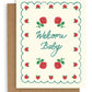 Rose Baby Card