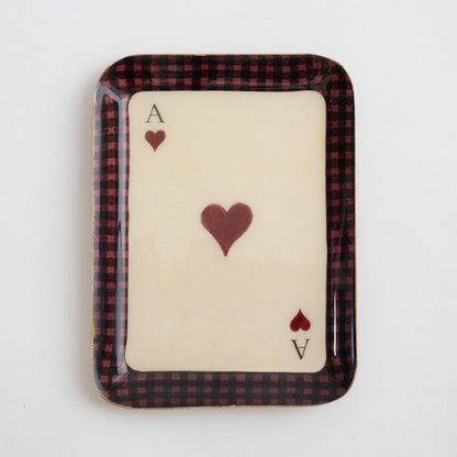 Enamel Trinket Dish | Ace of Hearts