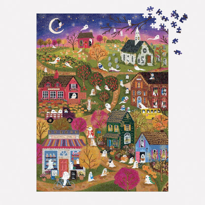 Spooky Village | 1000 Piece Foil Puzzle