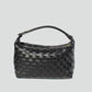 Serenity Woven Shoulder Bag | Black