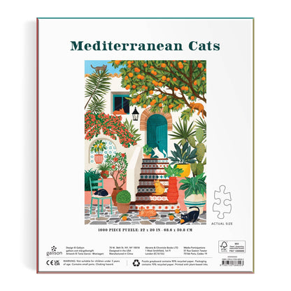 Mediterranean Cats | 1000 Piece Puzzle
