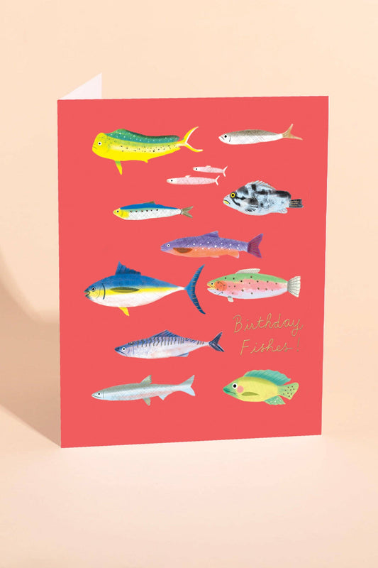 Go Fish Birthday Card