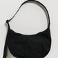 Medium Crescent Bag | Black 37.5" Strap